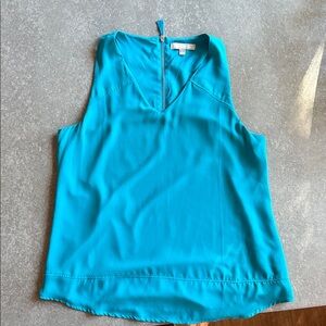Banana Republic Vibrant Blue Sleeveless Blouse